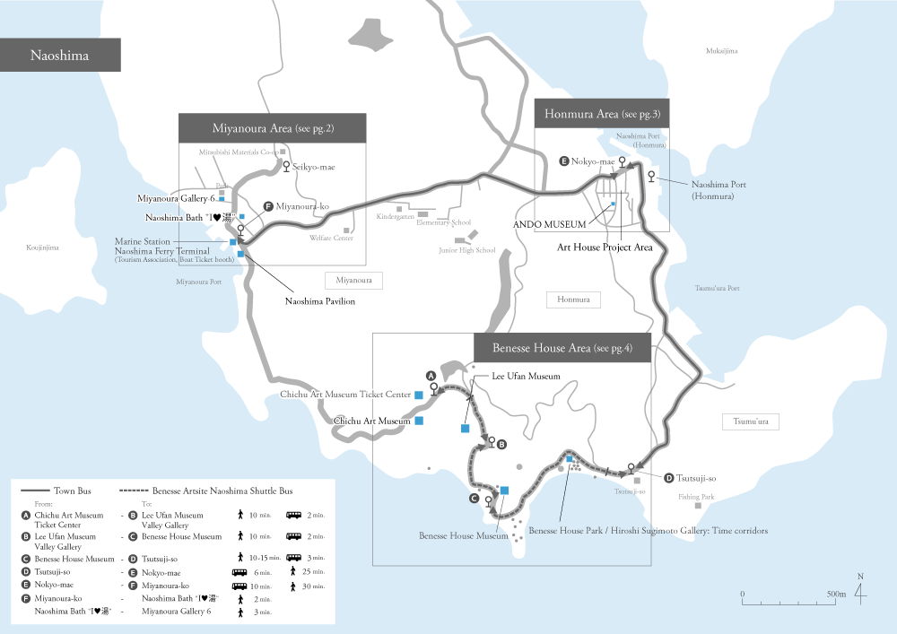 Getting around on Naoshima | Access | Benesse Art Site Naoshima