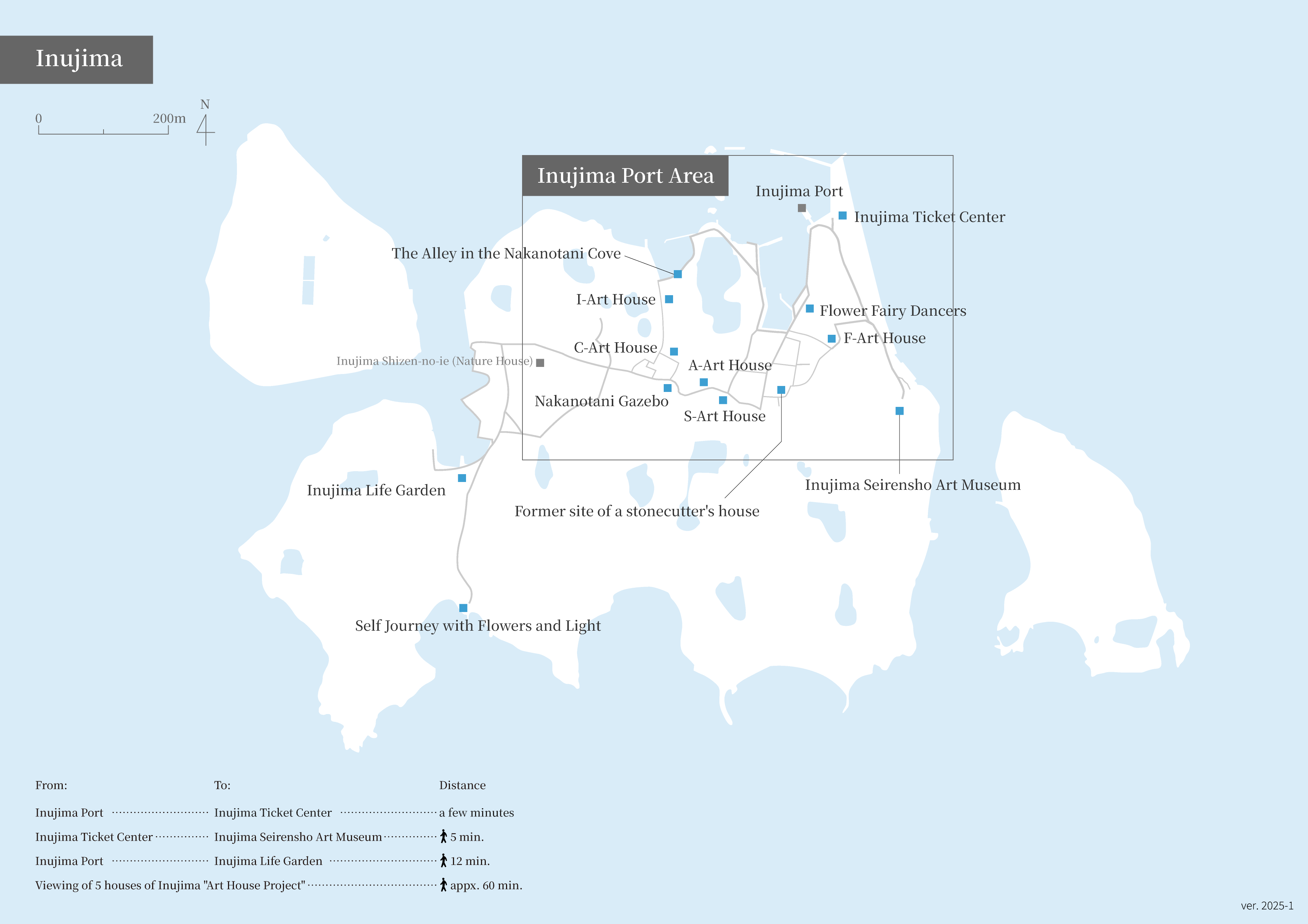 Getting around on Inujima