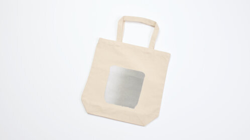 Tote Bag (Grey/Blue) ¥1,980 (tax included)