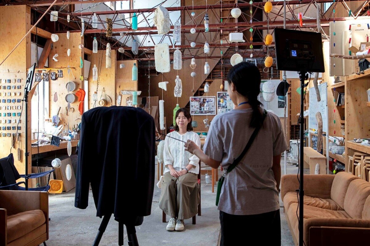 ワークショップ《瀬戸内「漂泊 家族」写真館》出張写真スタジオ in 直島新美術館