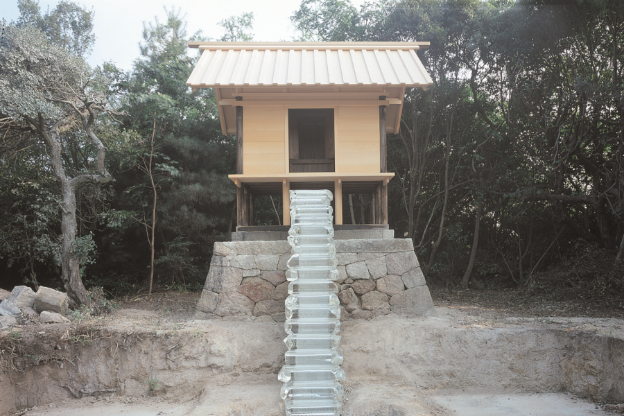 杉本博司が設計した神社 護王神社 の制作ドキュメント ブログ ベネッセアートサイト直島