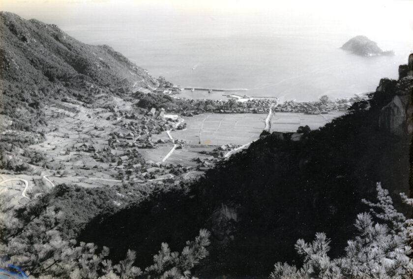 1958年に撮影された小豆島・福田地区