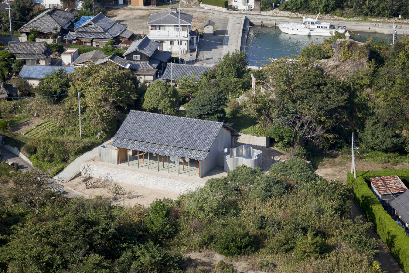犬島「家プロジェクト」C邸とその周辺（写真：大沢誠一）